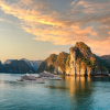 Luxury Halong Bay cruise at sunset – Hanoi Halong Bay tour 5 days