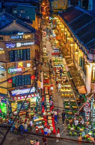 Walking Street Hanoi