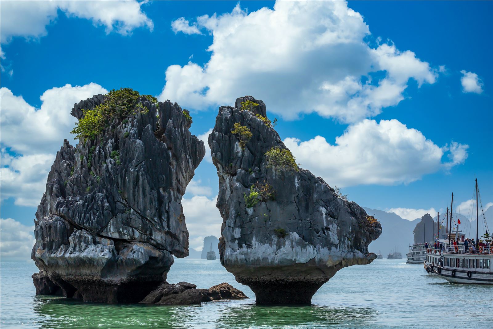 Vietnam tour package for Indians enjoying Ha Long Bay cruise
