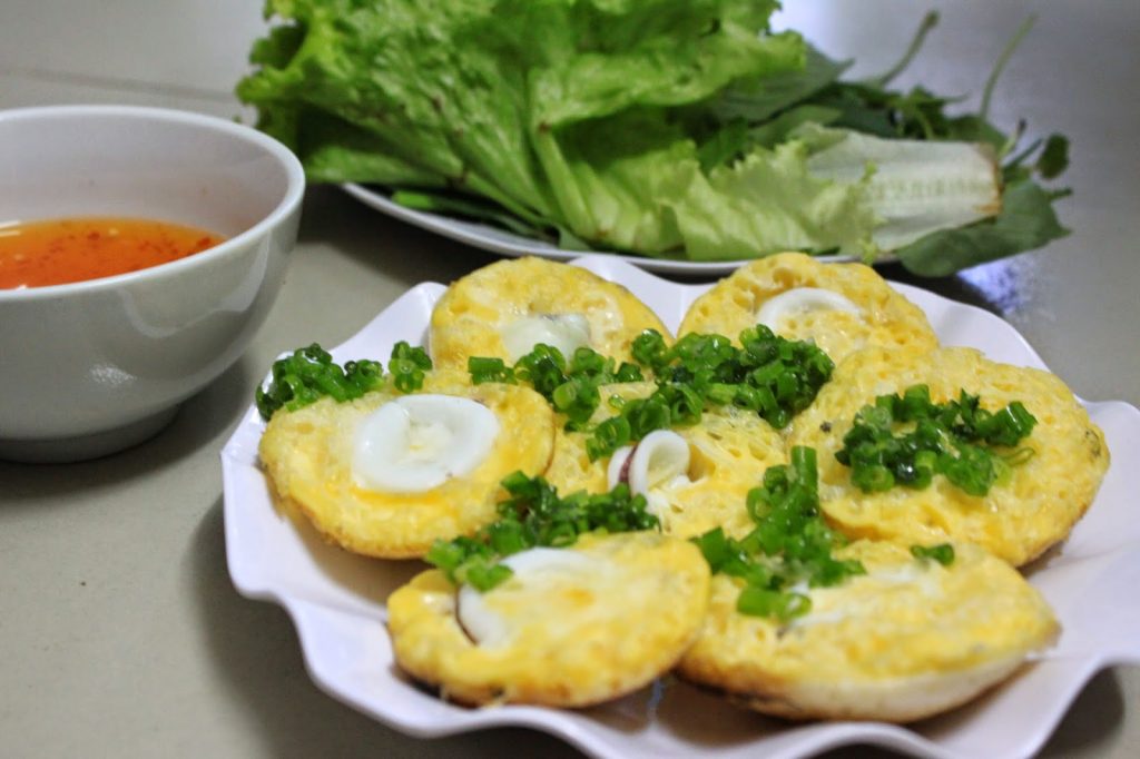 Bánh Căn Nha Trang (Mini Savory Rice Pancakes)
