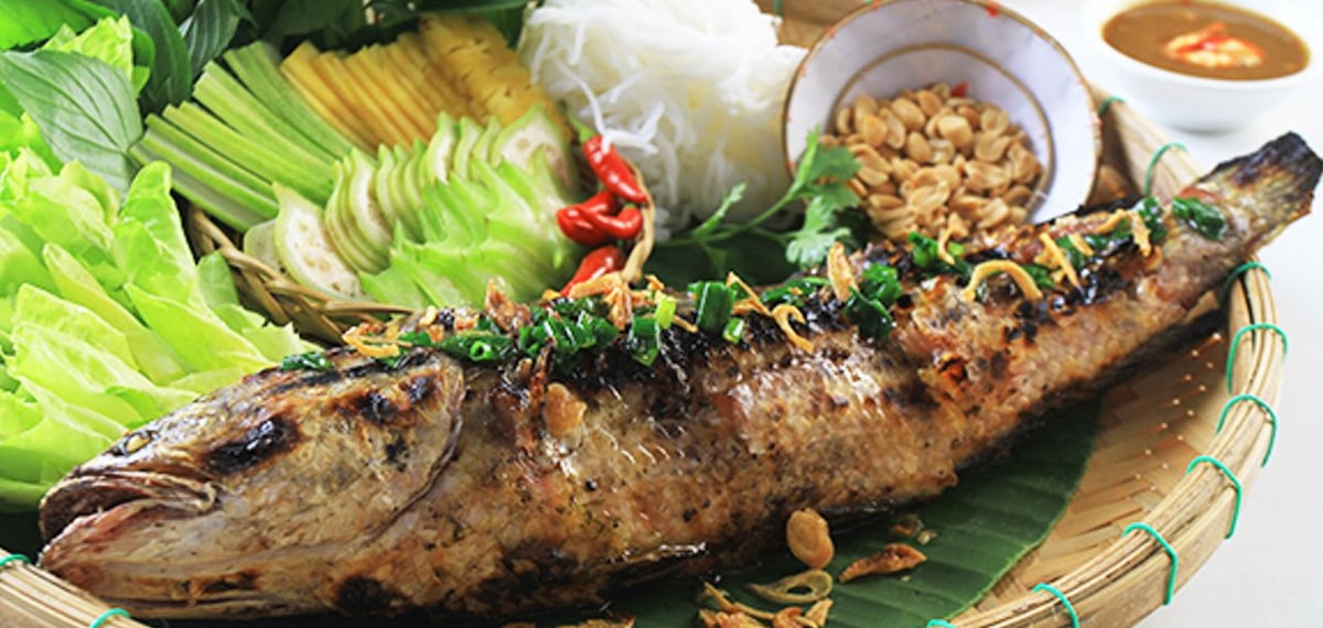 Grilled Rice Field Fish (Cá Nướng Đồng)