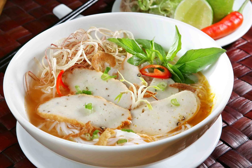 Bún Chả Cá Nha Trang (Fish Cake Noodle Soup)