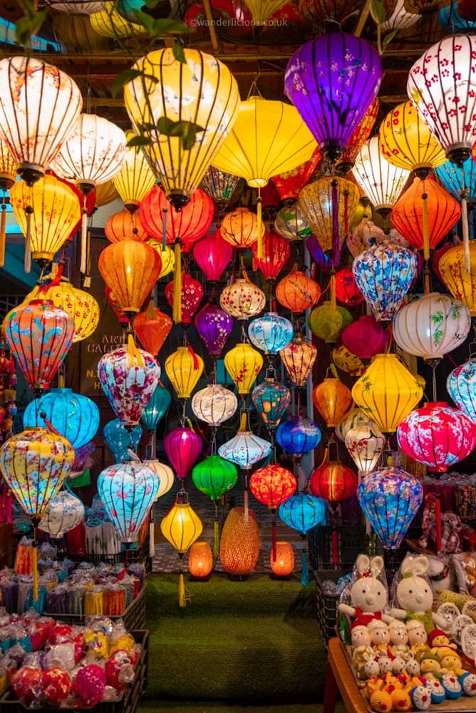 silk hoi an lantern